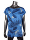 Plumeria Night Whisper Women's Hawaiian Tunic Top